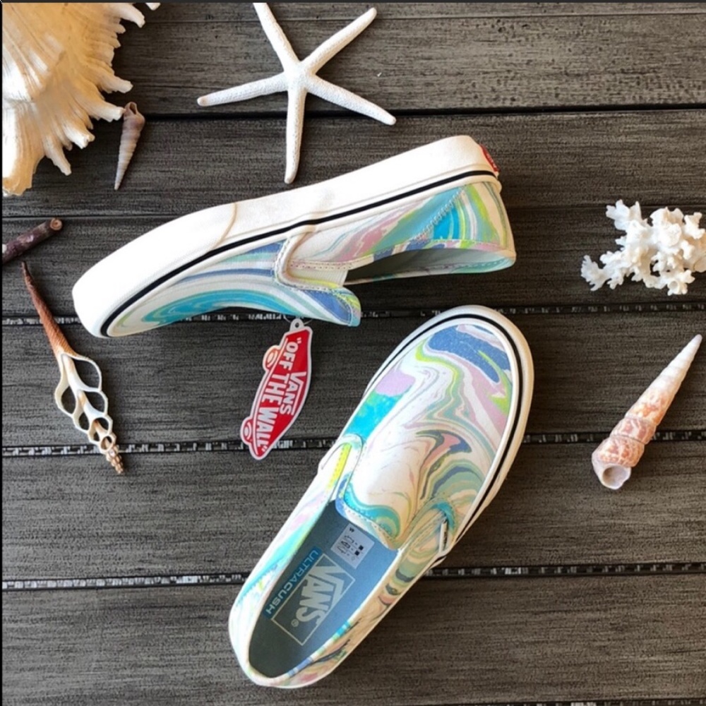 🌴🔆VANS- TIE DYE SLIP ON’S ULTRA CUSH🔆🌴 - Picture 6 of 9